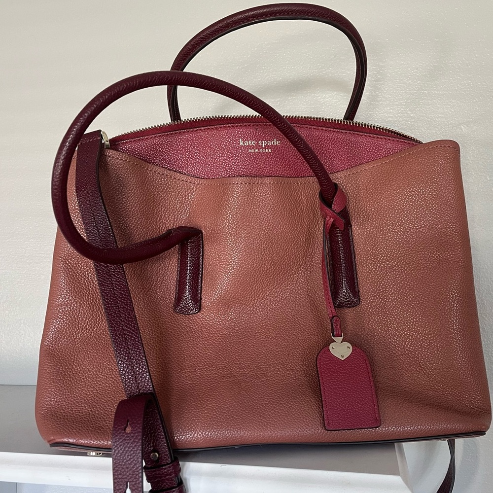 Kate Spade Red and Pink Leather Accessory